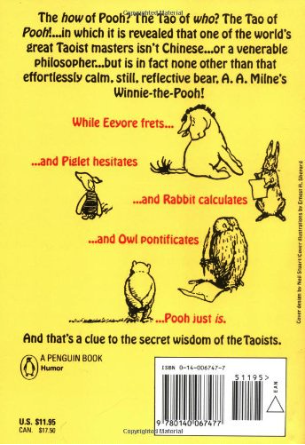 quotes from the tao of pooh - back cover