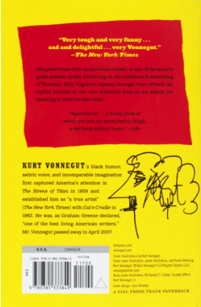 slaughterhouse five summary - back cover