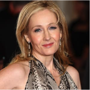 the best selling female fiction authors - jk rowling