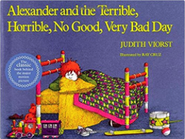 my favorite childhood books - alexander and the terrible horrible no good very bad day