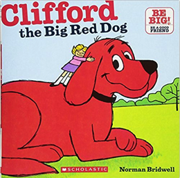 my favorite childhood books - clifford the big red dog