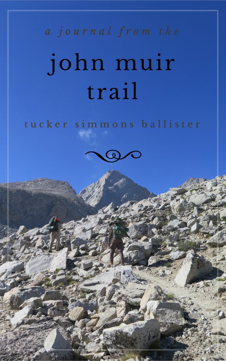 A Journal from the John Muir Trail book cover